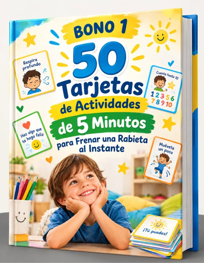 Tarjetas de actividades de 5 minutos